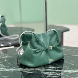 Super Clone Replica Prada Dada small shoulder bag in green nappa leather Top Replica Prada Dada small shoulder bag in green nappa leather