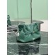 Top Replica Prada Dada small shoulder bag in green nappa leather