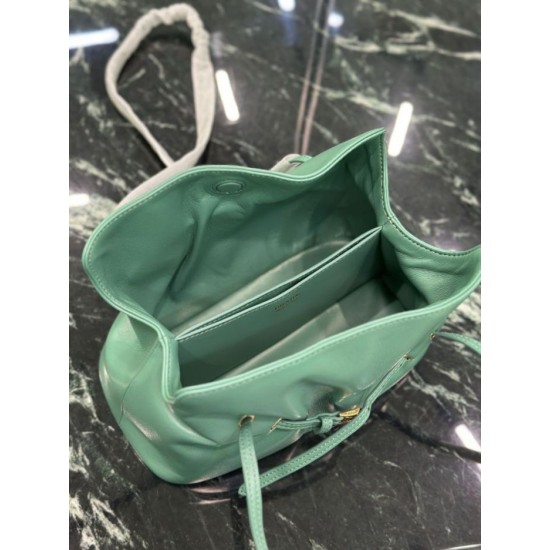 Top Replica Prada Dada small shoulder bag in green nappa leather
