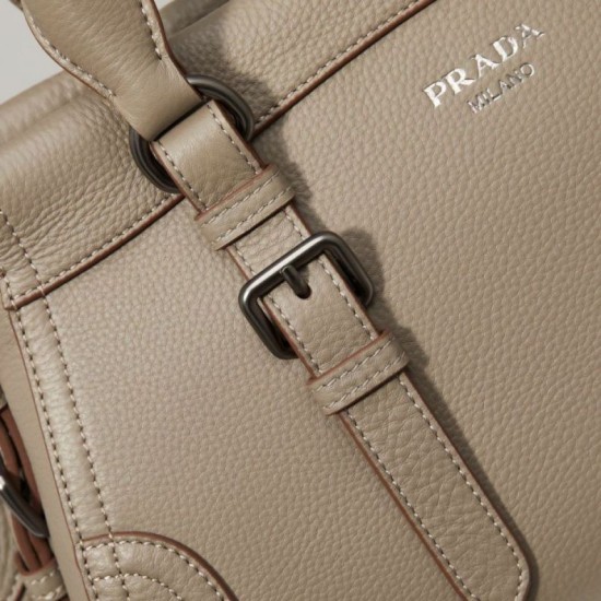 Top Replica Prada 1BG604 large handbag in beige