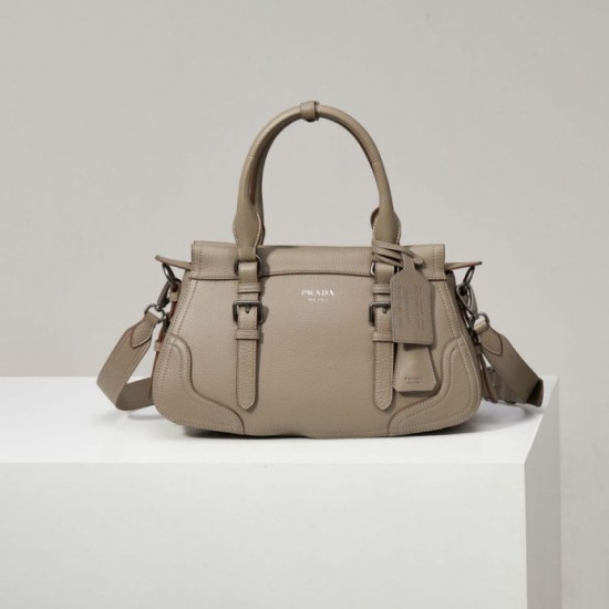 Top Replica Prada 1BG604 large handbag in beige