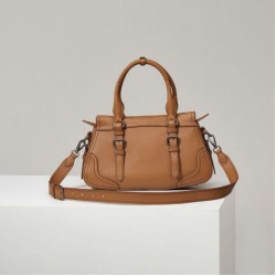 Top Replica Prada 1BG604 large handbag in brown