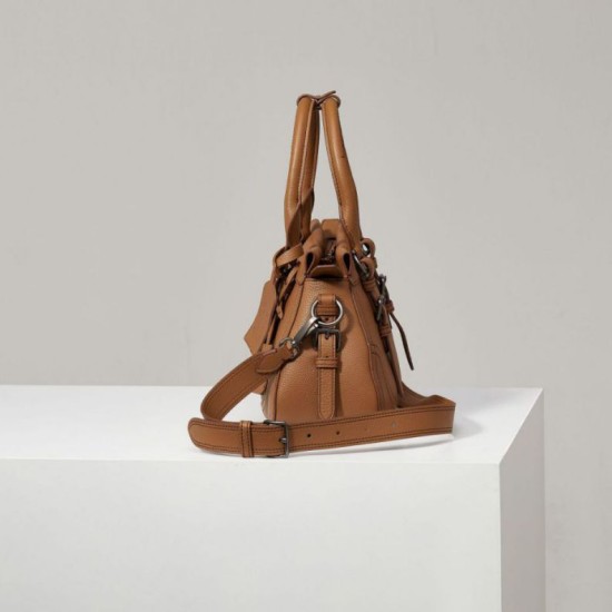 Top Replica Prada 1BG604 large handbag in brown