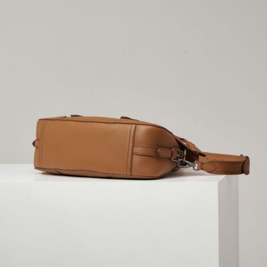 Top Replica Prada 1BG604 large handbag in brown
