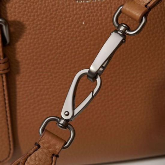 Top Replica Prada 1BG604 large handbag in brown