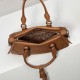 Top Replica Prada 1BG604 large handbag in brown