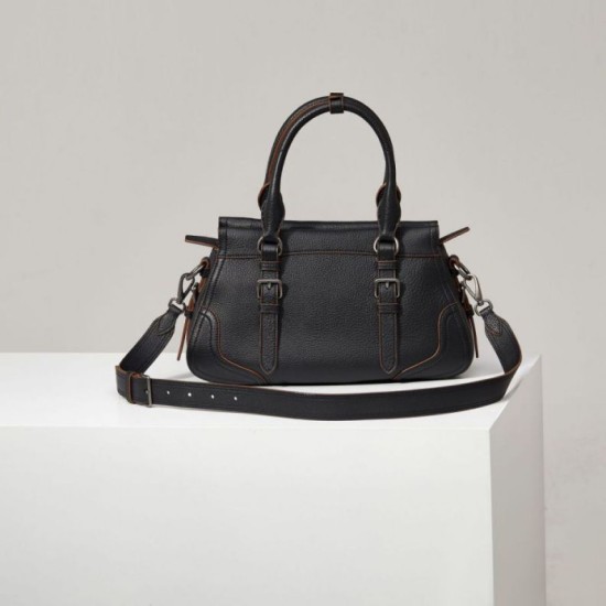 Top Replica Prada 1BG604 large handbag in black