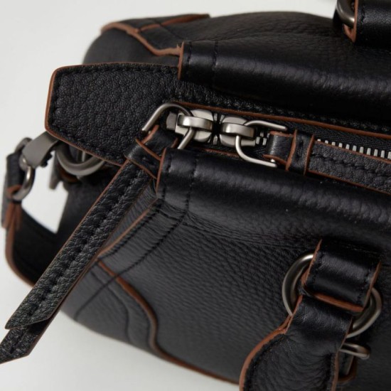 Top Replica Prada 1BG604 large handbag in black
