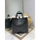 Super Clone Replica DiorAlps small/medium tote bag in Dior Toujours Vertical with macrocannage stitching and black wool trim Top Replica DiorAlps small/medium tote bag in Dior Toujours Vertical with macrocannage stitching and black wool trim