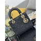Super Clone Replica Dior Cannage Lucky Star Studded Mini Lady Dior Bag with D.I.O.R. Charms Black Top Replica Dior Cannage Lucky Star Studded Mini Lady Dior Bag with D.I.O.R. Charms Black