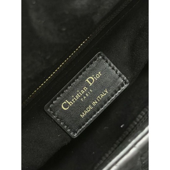 Super Clone Replica Dior Cannage Lucky Star Studded Mini Lady Dior Bag with D.I.O.R. Charms Black Top Replica Dior Cannage Lucky Star Studded Mini Lady Dior Bag with D.I.O.R. Charms Black