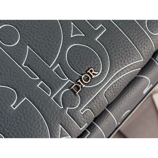 Top Replica Men's Dior Rider 2.0 Dior Gravity Zip Backpack in Navy Blue