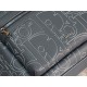 Top Replica Men's Dior Rider 2.0 Dior Gravity Zip Backpack in Navy Blue