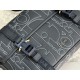 Super Clone Replica Dior Hit The Road Dior Gravity Shoulder Bag in Navy Blue Top Replica Dior Hit The Road Dior Gravity Shoulder Bag in Navy Blue