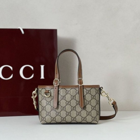 Top Replica Gucci Mini Bag 855491 Brown