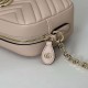 Top Replica Gucci 855273 GG Marmont Small Camera Bag, Pink