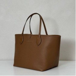 Top Replica Gucci 839112 Totissima Large Reversible Tote Bag, Brown