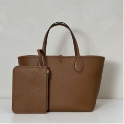 Top Replica Gucci 839112 Totissima Large Reversible Tote Bag, Brown