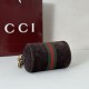 Top Replica Gucci 846869 Ophidia Mini Bag, Brown Suede