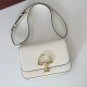 Super Clone Replica Gucci 846705 Siena Small Crossbody Bag, White Top Replica Gucci 846705 Siena Small Crossbody Bag, White