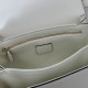 Super Clone Replica Gucci 846705 Siena Small Crossbody Bag, White Top Replica Gucci 846705 Siena Small Crossbody Bag, White