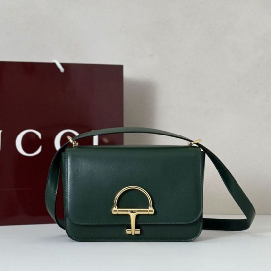 Super Clone Replica Gucci Siena Small Crossbody Bag 846705 Green Top Replica Gucci Siena Small Crossbody Bag 846705 Green