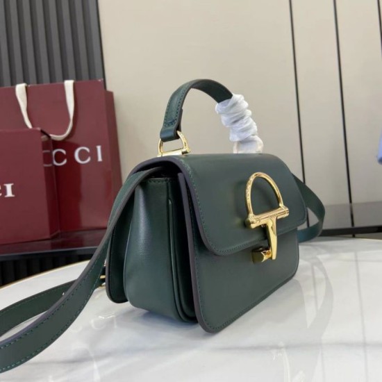 Super Clone Replica Gucci Siena Small Top-Handle Bag 855536 Green Top Replica Gucci Siena Small Top-Handle Bag 855536 Green