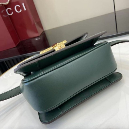 Super Clone Replica Gucci Siena Small Top-Handle Bag 855536 Green Top Replica Gucci Siena Small Top-Handle Bag 855536 Green