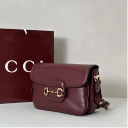 Super Clone Replica Gucci Horsebit 1955 Aura Small Crossbody Bag 847063 Burgundy Top Replica Gucci Horsebit 1955 Aura Small Crossbody Bag 847063 Burgundy