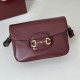 Super Clone Replica Gucci Horsebit 1955 Aura Small Crossbody Bag 847063 Burgundy Top Replica Gucci Horsebit 1955 Aura Small Crossbody Bag 847063 Burgundy