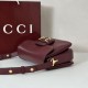 Super Clone Replica Gucci Horsebit 1955 Aura Small Crossbody Bag 847063 Burgundy Top Replica Gucci Horsebit 1955 Aura Small Crossbody Bag 847063 Burgundy
