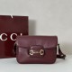 Super Clone Replica Gucci Horsebit 1955 Aura Small Crossbody Bag 847063 Burgundy Top Replica Gucci Horsebit 1955 Aura Small Crossbody Bag 847063 Burgundy