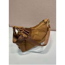 Super Clone Replica Prada Explore Large Re-Nylon Shoulder Bag 1BC264 Brown Top Replica Prada Explore Large Re-Nylon Shoulder Bag 1BC264 Brown