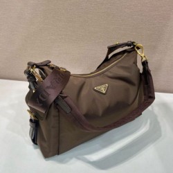 Super Clone Replica Prada Explore Large Re-Nylon Shoulder Bag 1BC264 Terra di Siena Top Replica Prada Explore Large Re-Nylon Shoulder Bag 1BC264 Terra di Siena