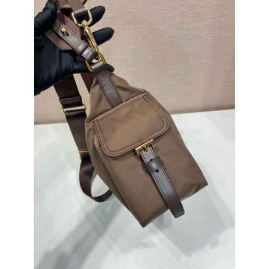 Super Clone Replica Prada Explore Large Re-Nylon Shoulder Bag 1BC264 Terra di Siena Top Replica Prada Explore Large Re-Nylon Shoulder Bag 1BC264 Terra di Siena
