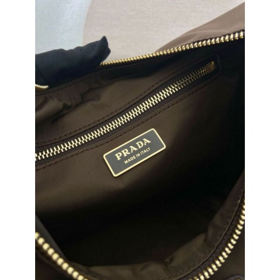 Super Clone Replica Prada Explore Large Re-Nylon Shoulder Bag 1BC264 Terra di Siena Top Replica Prada Explore Large Re-Nylon Shoulder Bag 1BC264 Terra di Siena