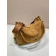 Top Replica Prada Explore Large Suede Crossbody Bag 1BC264 Brown