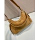 Top Replica Prada Explore Large Suede Crossbody Bag 1BC264 Brown