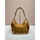 Top Replica Prada Explore Large Suede Crossbody Bag 1BC264 Brown
