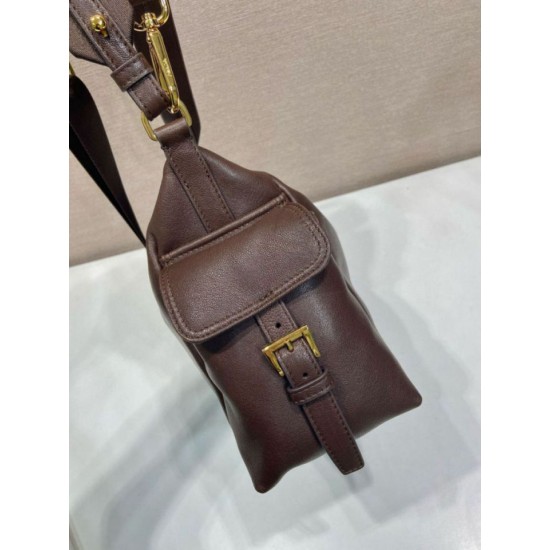 Super Clone Replica Prada Explore Large Nappa Crossbody Bag 1BC264 Coffee Top Replica Prada Explore Large Nappa Crossbody Bag 1BC264 Coffee