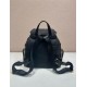 Top Replica Prada Medium Re-Nylon Backpack with Belt Bag 1BZ811 Black