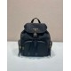 Top Replica Prada Medium Re-Nylon Backpack with Belt Bag 1BZ811 Black