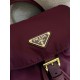 Top Replica Prada Medium Re-Nylon Backpack with Belt Bag 1BZ811 Burgundy