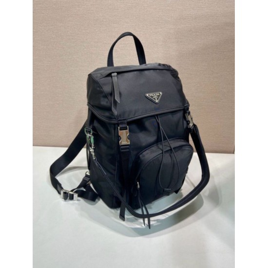 Super Clone Replica Prada Re-Nylon Backpack 1BZ039 Black Top Replica Prada Re-Nylon Backpack 1BZ039 Black