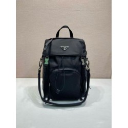 Top Replica Prada Re-Nylon Backpack 1BZ039 Black