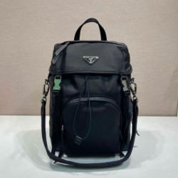 Top Replica Prada Re-Nylon Backpack 1BZ039 Black
