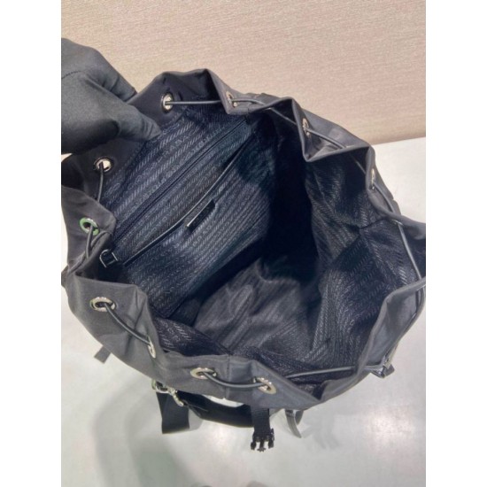 Super Clone Replica Prada Re-Nylon Backpack 1BZ039 Black Top Replica Prada Re-Nylon Backpack 1BZ039 Black