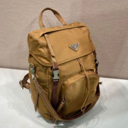 Top Replica Prada Re-Nylon Backpack 1BZ039 Brown