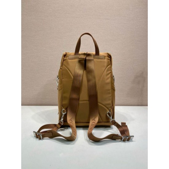 Top Replica Prada Re-Nylon Backpack 1BZ039 Brown