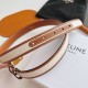 Top Replica Celine Triomphe Medium Belt 25mm Brown